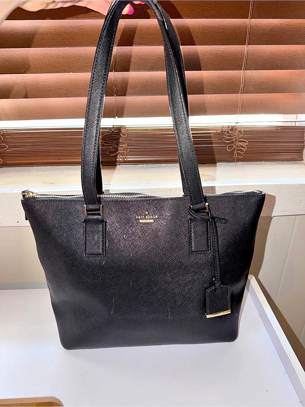 Kate Spade Black Tote Bag